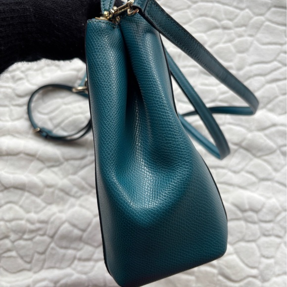 Coach Small Christie Carryall in Crossgrain leather - Picture 10 of 14